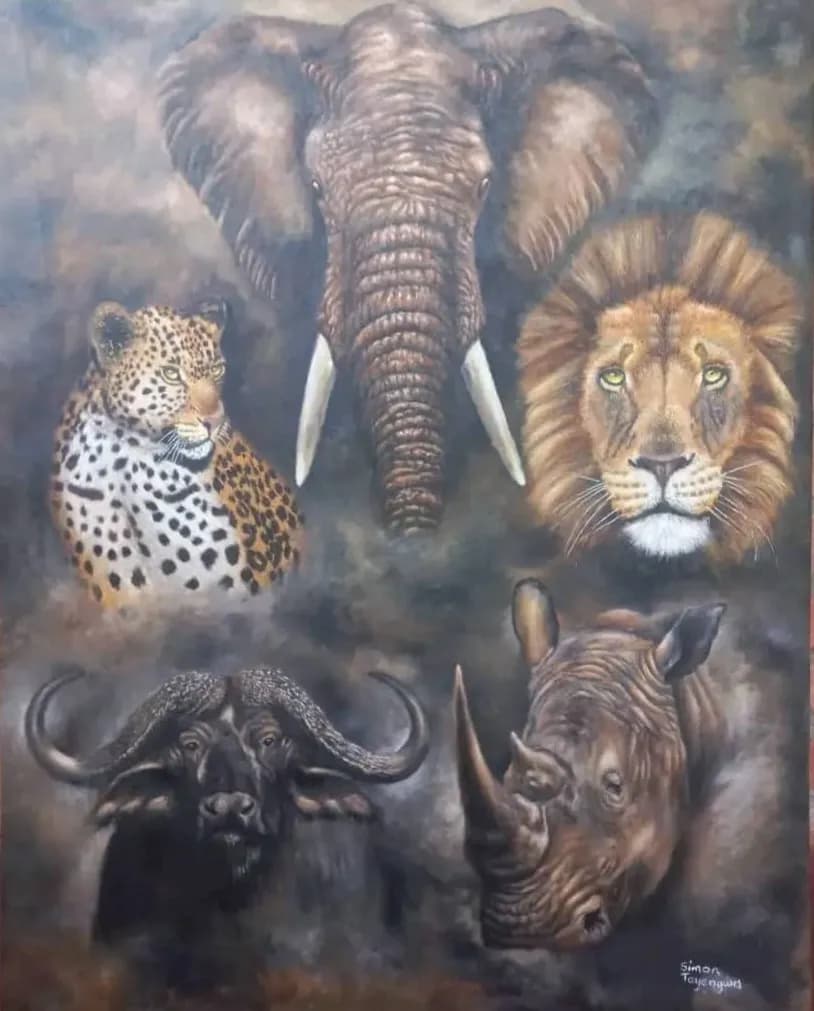 Majestic Guardians of the Wild: A Portrait of Africa's Iconic Wildlife