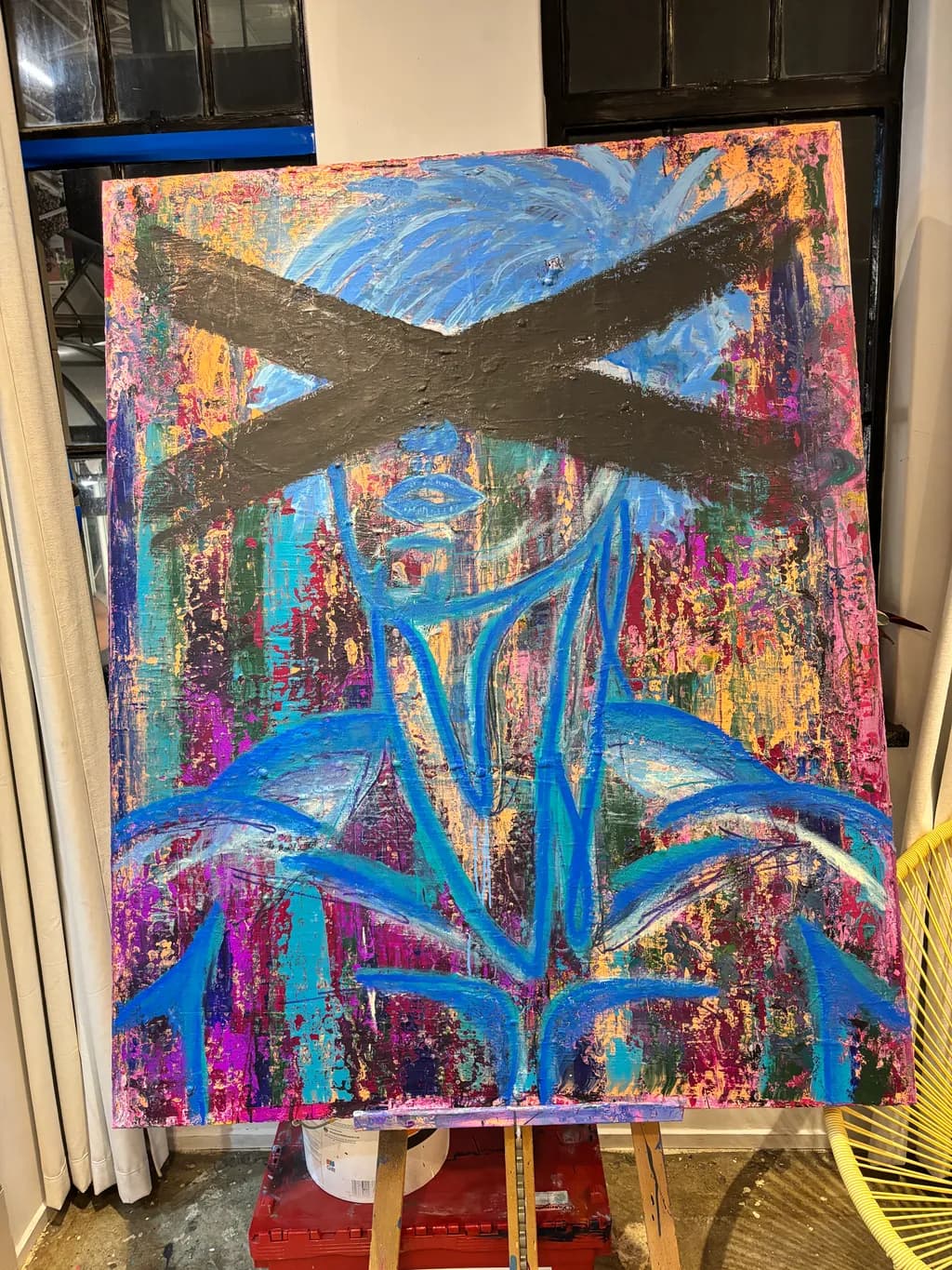 Vibrant Disruption: A Bold Exploration of Identity and Expression