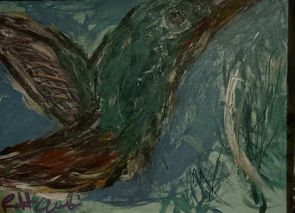 Whispers of Nature: A Vibrant Dance of Color and Form in Avian Artistry