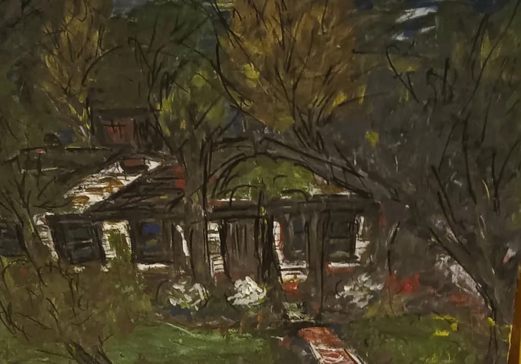 Whispers of Home: A Serene Landscape Embraced by Nature's Touch