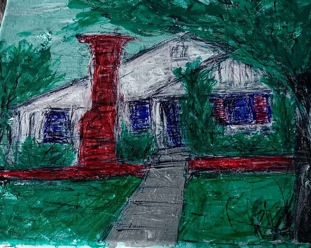 Whispers of Home: A Vibrant Journey Through Color and Memory
