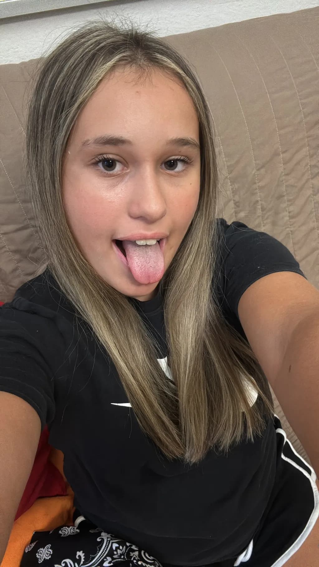 Playful Selfie: A Moment of Fun and Expression