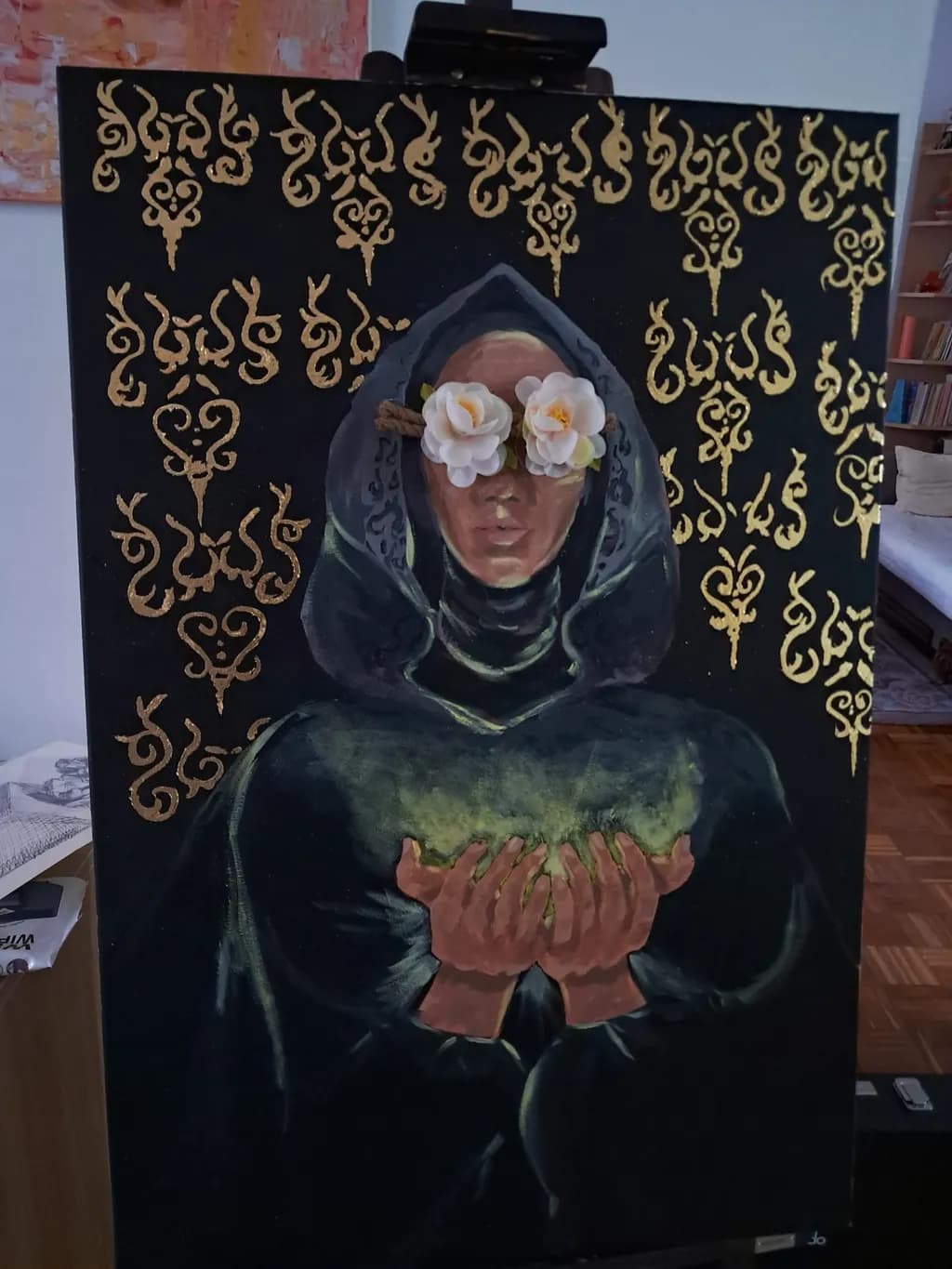 Veiled Reverie: Embracing the Essence of Mystery and Nature