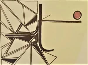 Geometric Harmony: A Minimalist Abstract Exploration in Modern Design