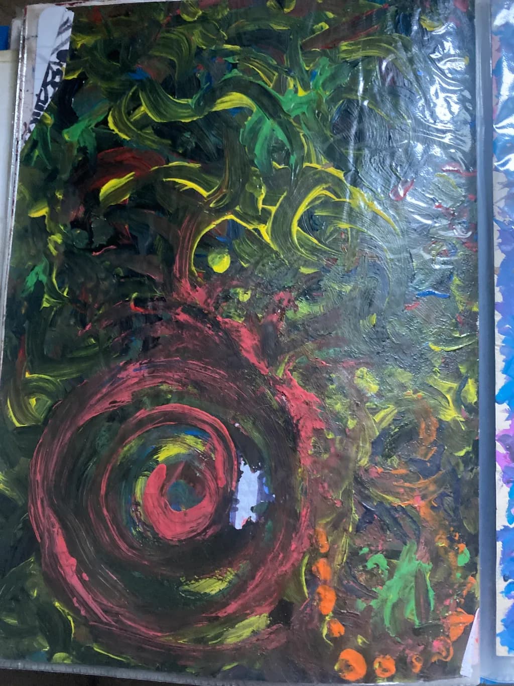 Whirlwind of Colors: A Vibrant Journey Through Abstract Expressionism