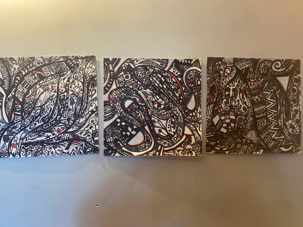 Whispers of the Serpent: A Journey Through Intricate Patterns and Bold Colors