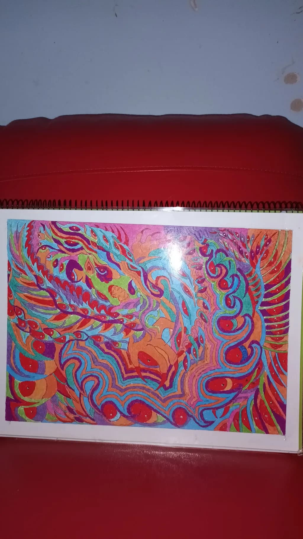 Vibrant Whirlwind: A Kaleidoscope of Colorful Swirls and Spirals