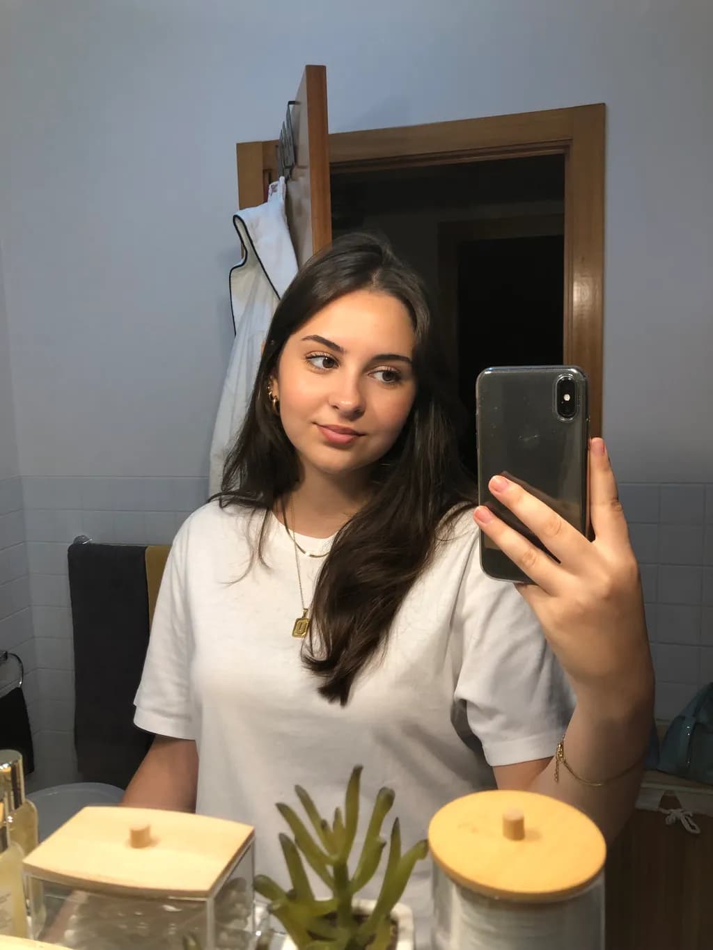 Reflections of Serenity: A Moment in the Mirror