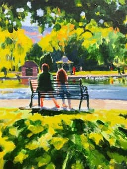 Park Bench View