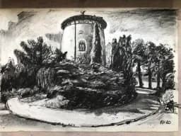 Round Tower Landscape