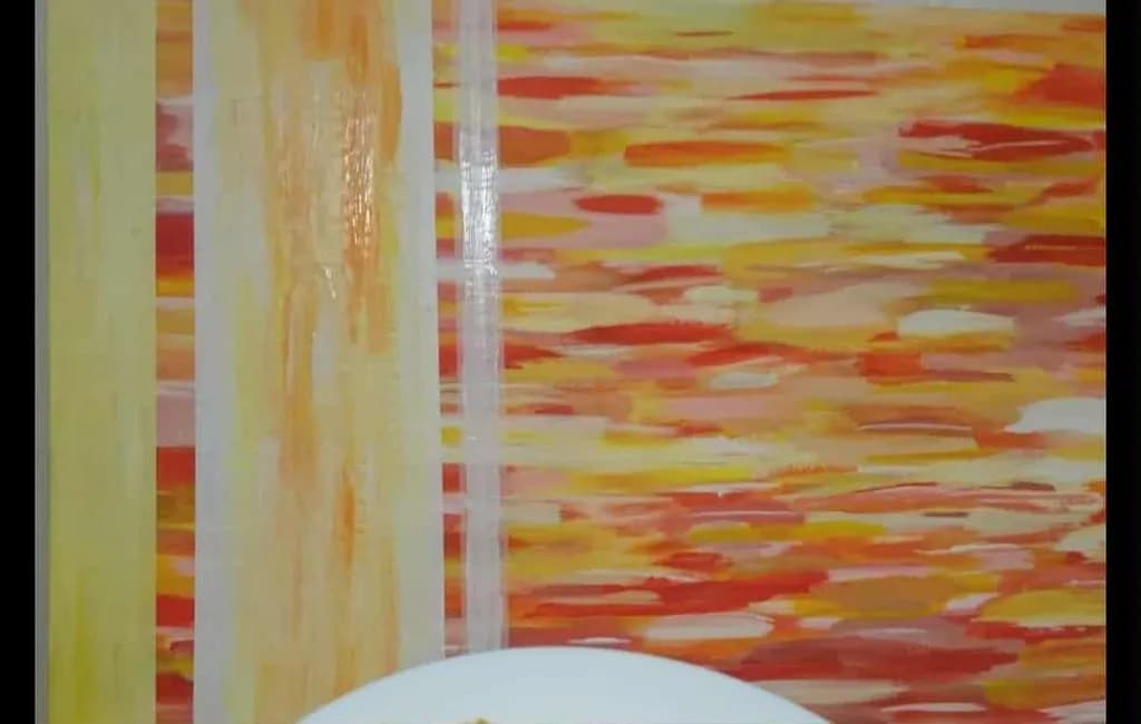 Vibrant Harmony: An Abstract Dance of Color and Texture