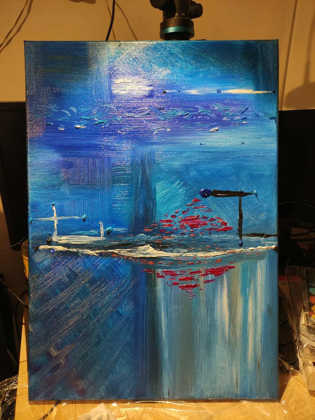 Blue Waterscape