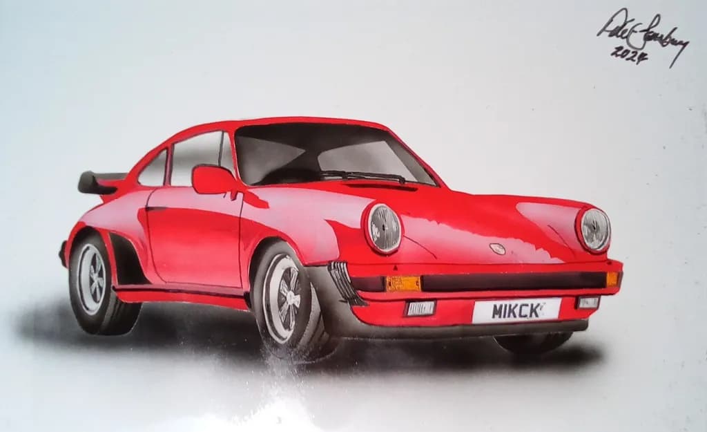 Classic Red Porsche: A Timeless Automotive Masterpiece in Artistry