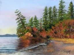 Along the Autumn Shore