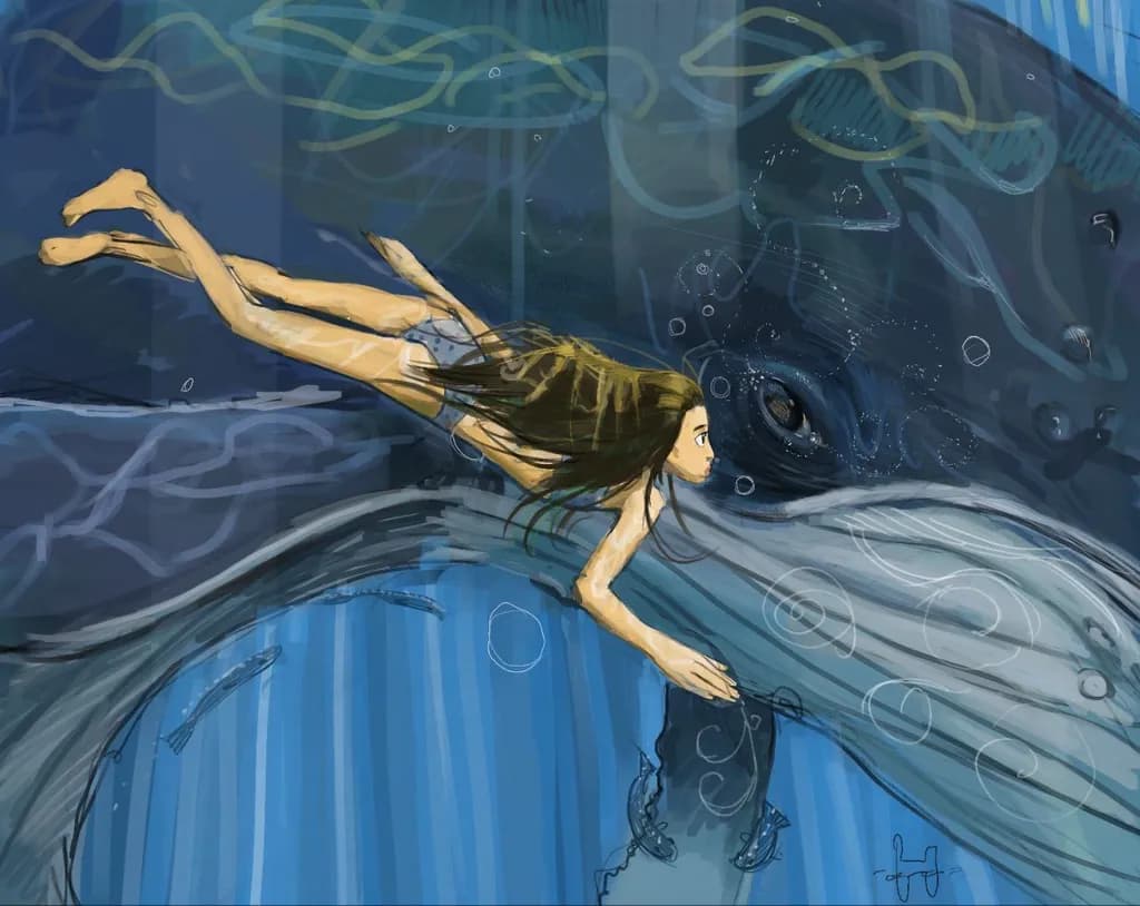 Whispers of the Deep: A Dance with the Gentle Giant