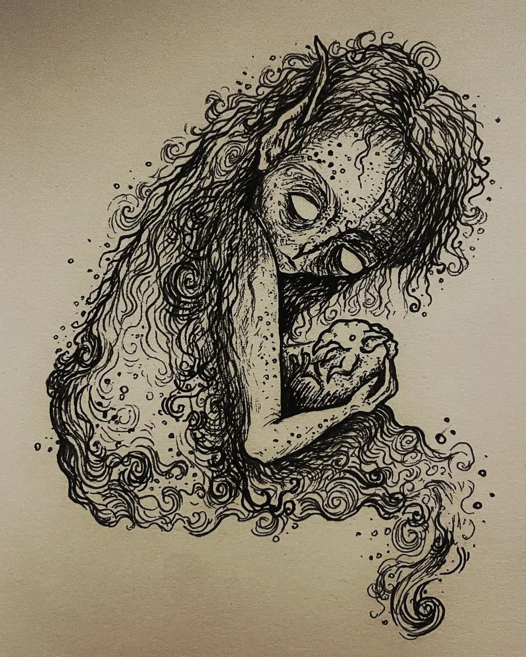 Whispers of the Enchanted: A Haunting Embrace of Shadows and Dreams