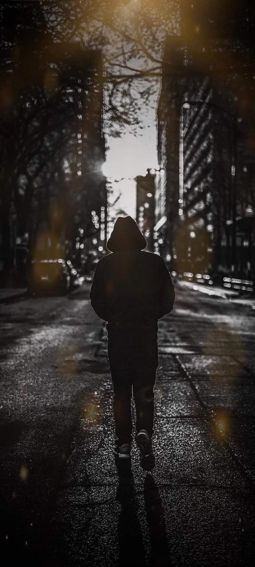 Silent Streets: A Journey Through Shadows and Light
