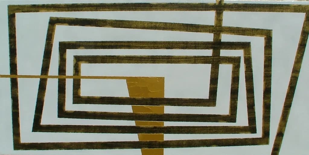 Golden Labyrinth: A Journey Through Geometric Elegance