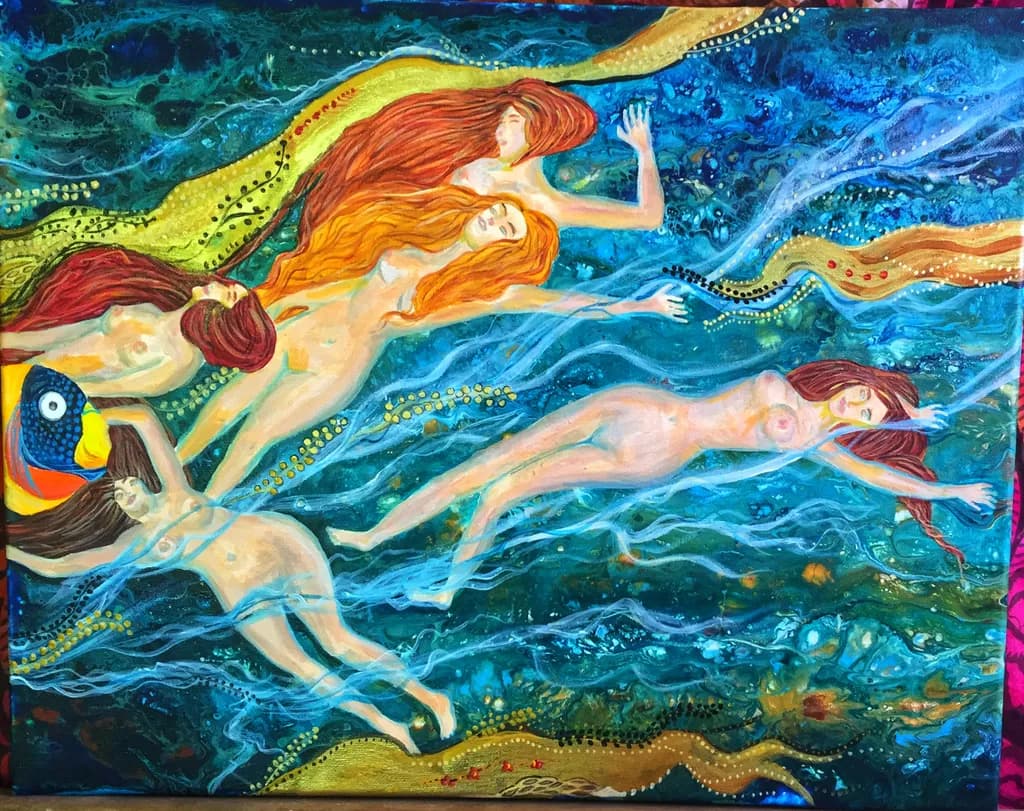 Ethereal Waters: A Dance of Freedom and Serenity