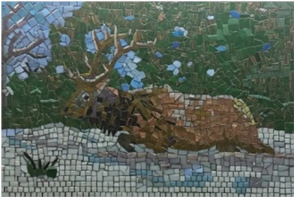 Forest Mosaic Stag