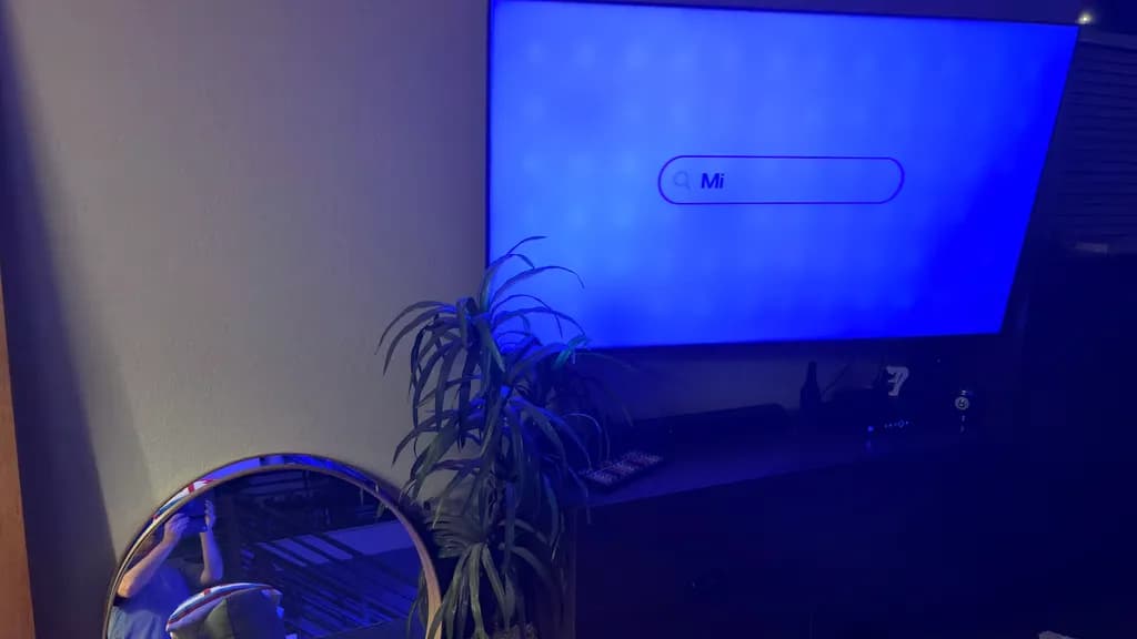Blue Screen Reflection