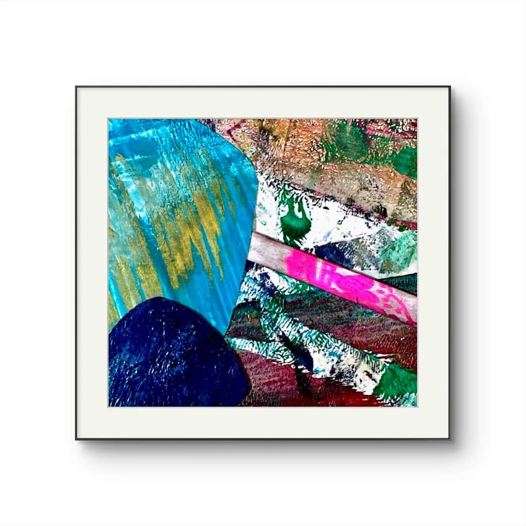 Modern Wall Art: Colorful Layers for Home Decor