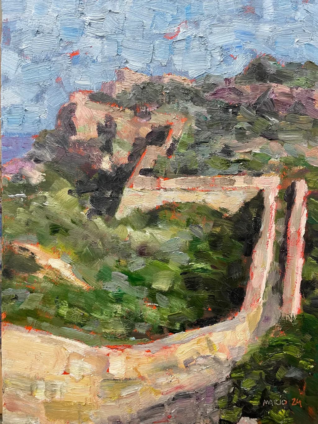 Mountain Bridge Pathway