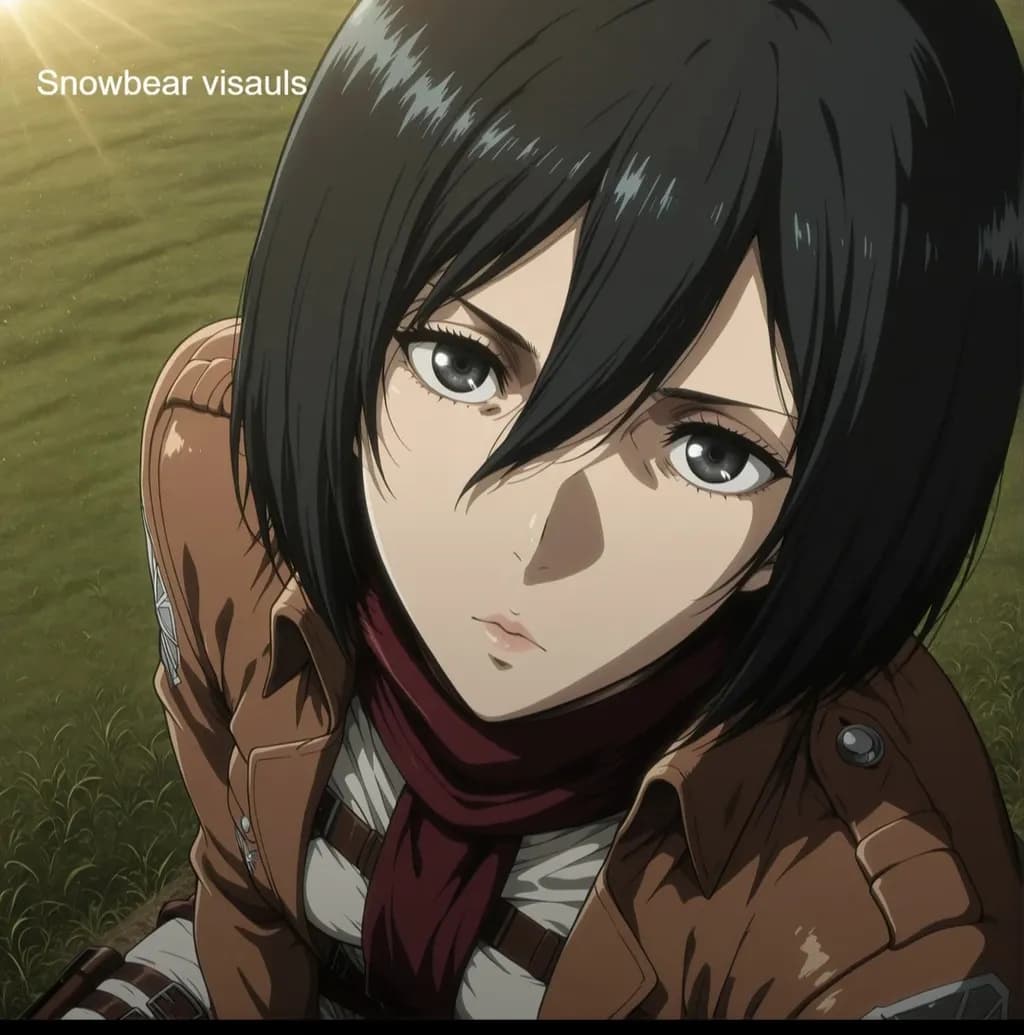 Determined Gaze