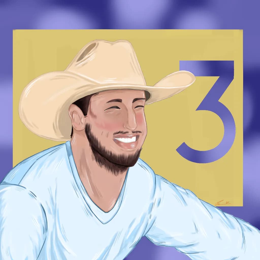 Smiles Under the Cowboy Hat: A Vibrant Portrait of Joy and Spirit