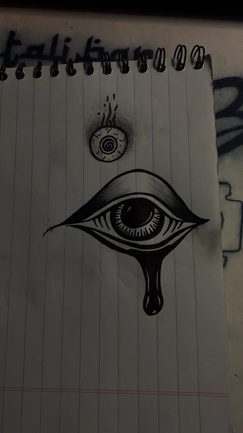 Visionary Ink: An Abstract Exploration of Emotion and Perception