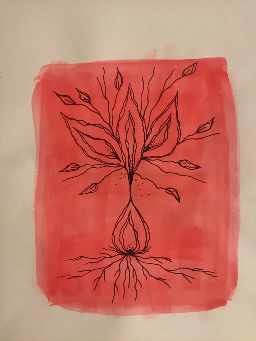 Ethereal Roots: A Dance of Growth and Transformation