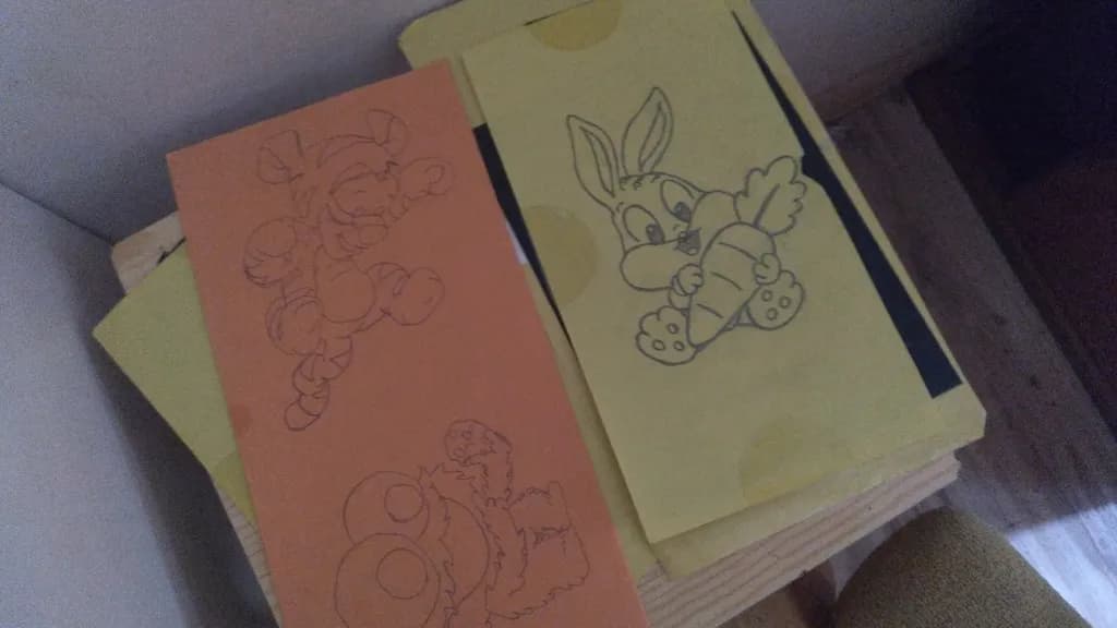 Carrot Bunny Sketch