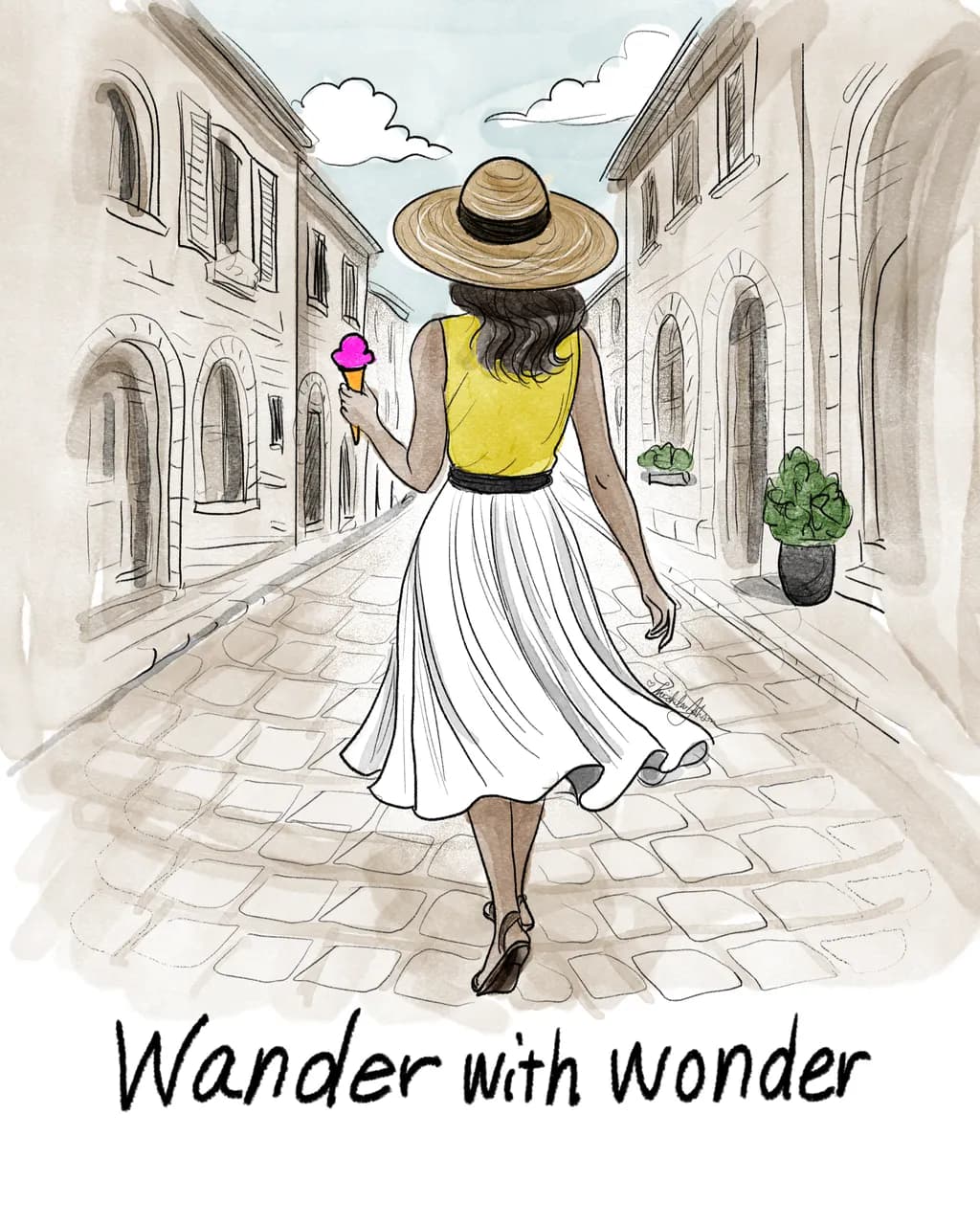 Wander with Wonder: A Whimsical Journey Through Charming Streets