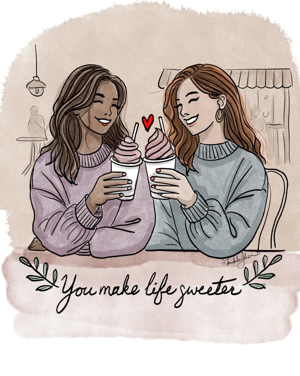 Sweet Moments of Friendship: Celebrating Joy with Ice Cream Delights