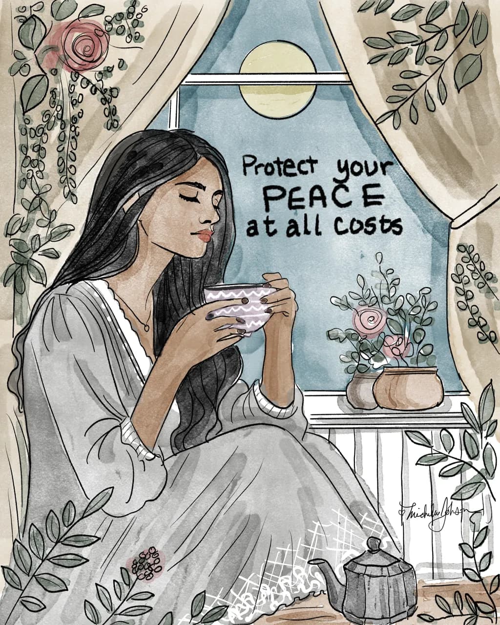Serenity in a Cup: Embracing Peace and Comfort at Home