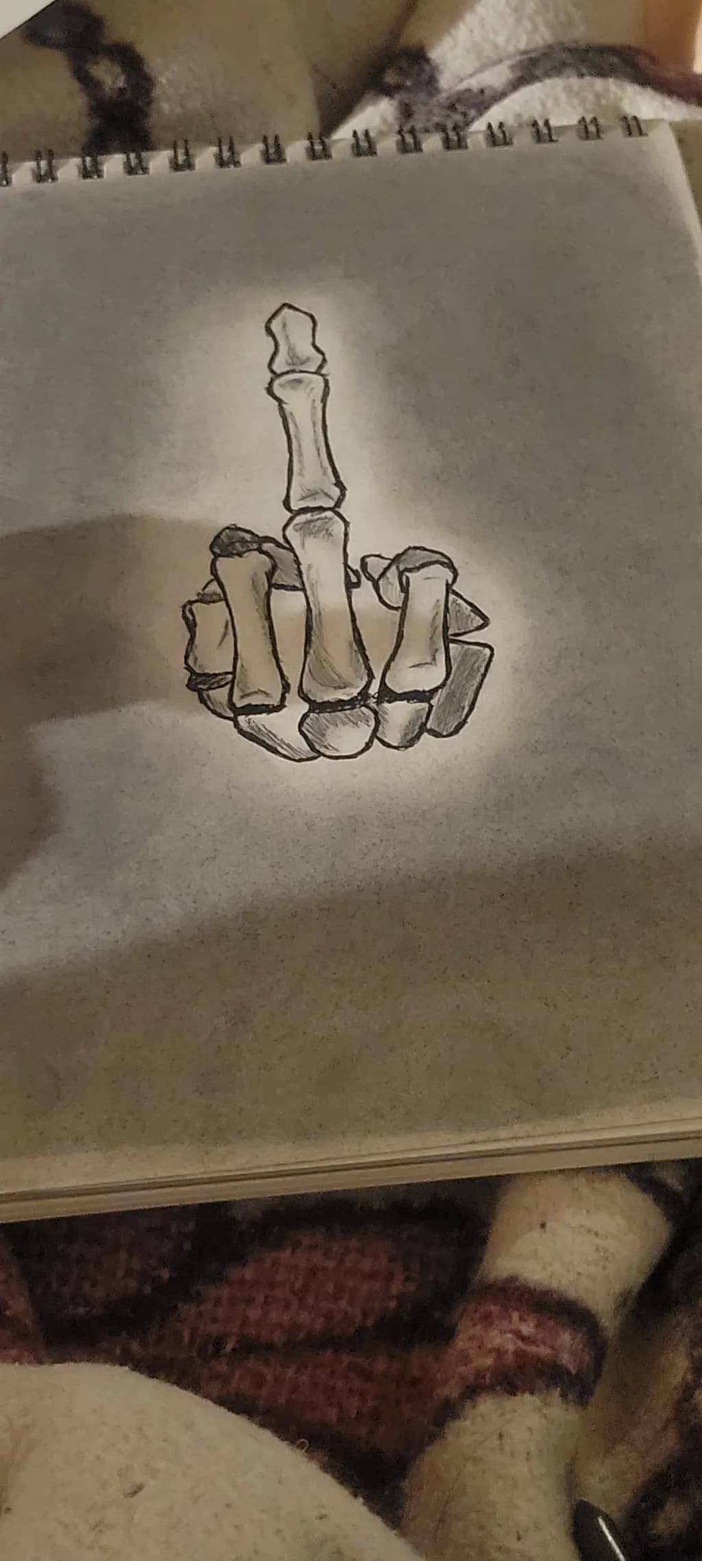Bone Gesture: A Playful Take on Anatomy and Attitude