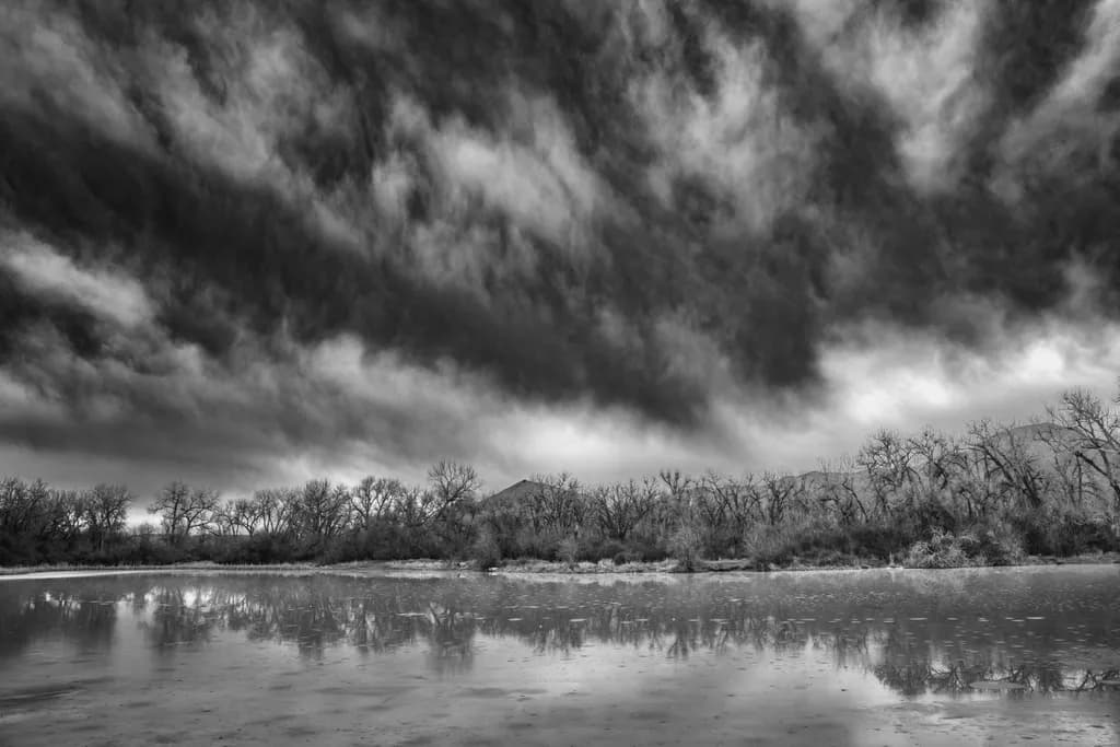 Clouds over Lake Jo