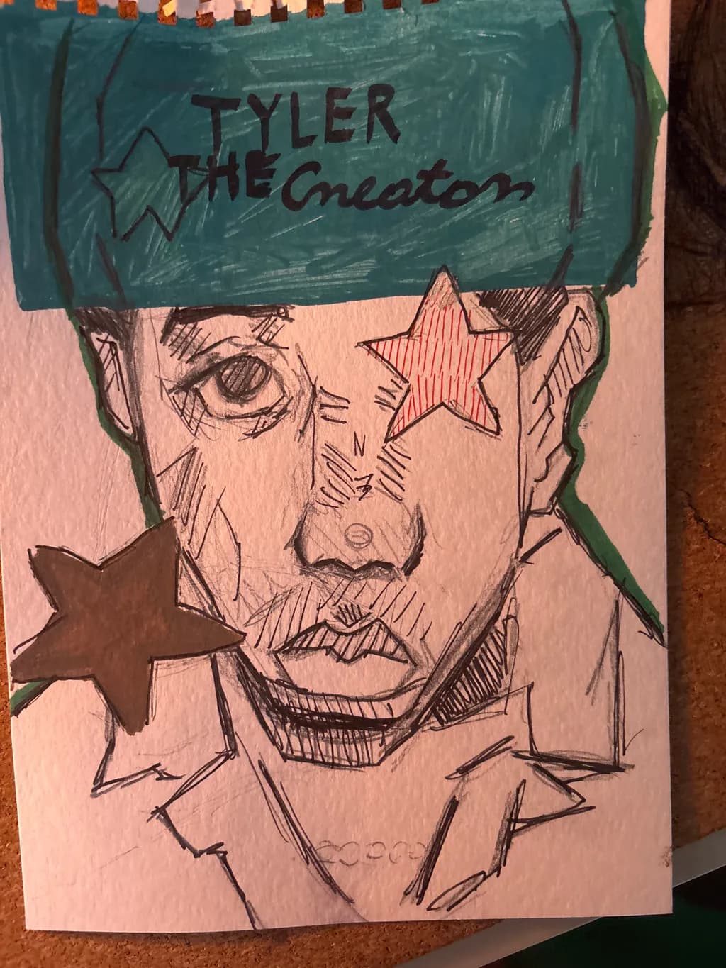 Star-Crossed Creator: A Portrait of Tyler in Bold Lines and Colors