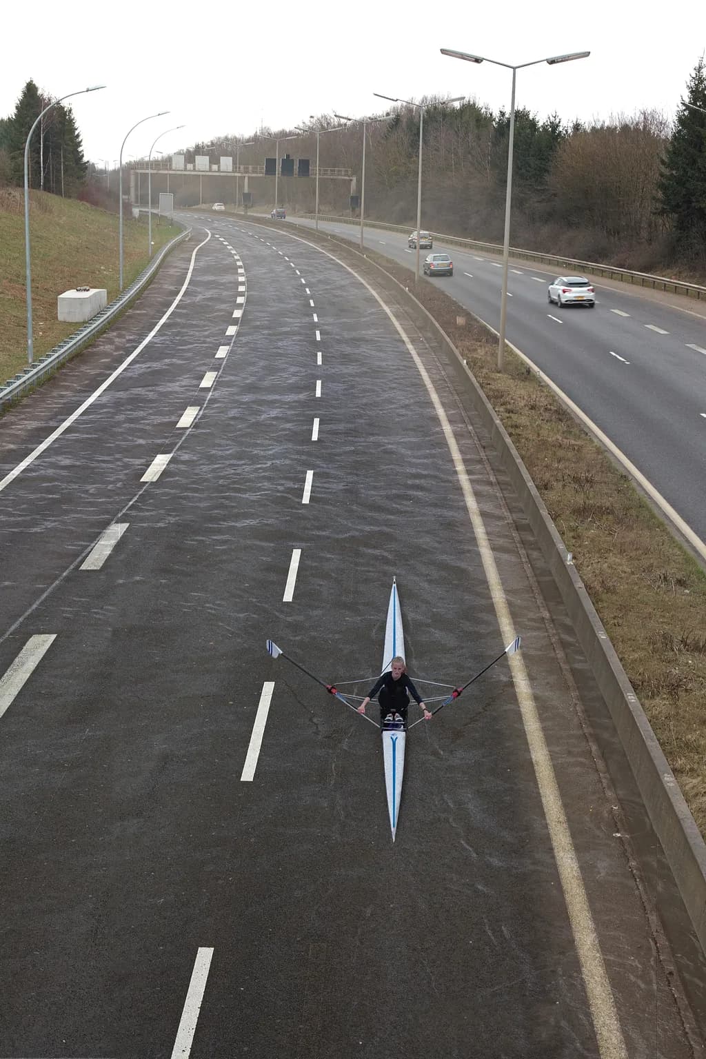 Urban Waterscape: A Rowing Journey Through the Concrete Jungle