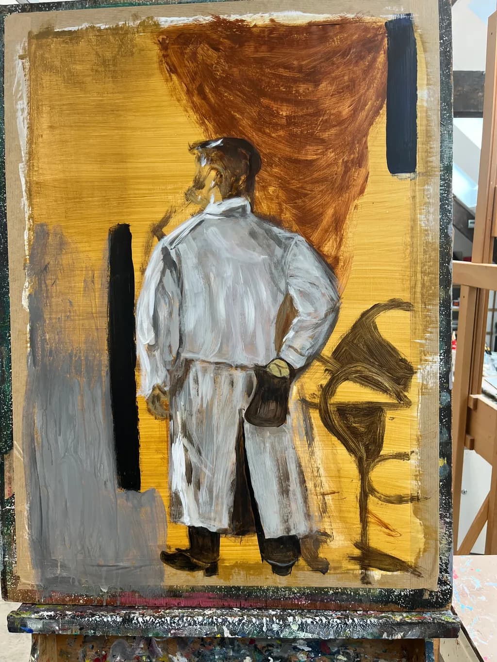 The Painter's Stance
