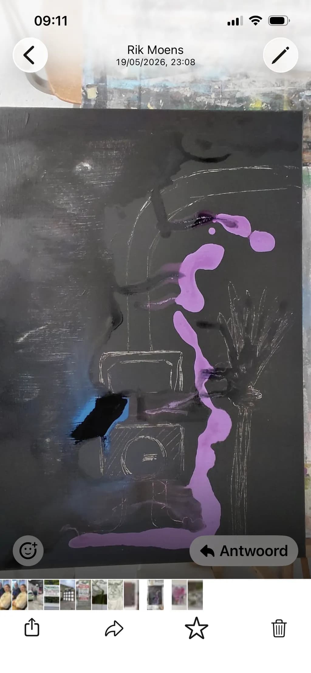 Purple Contours