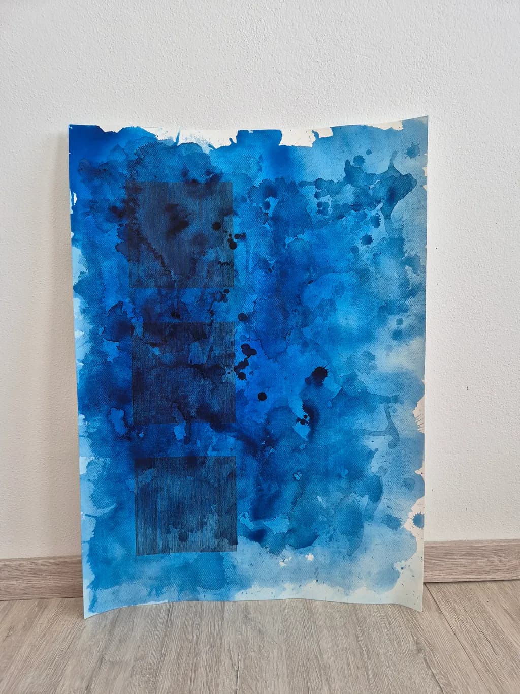 Blue Ink Absorption