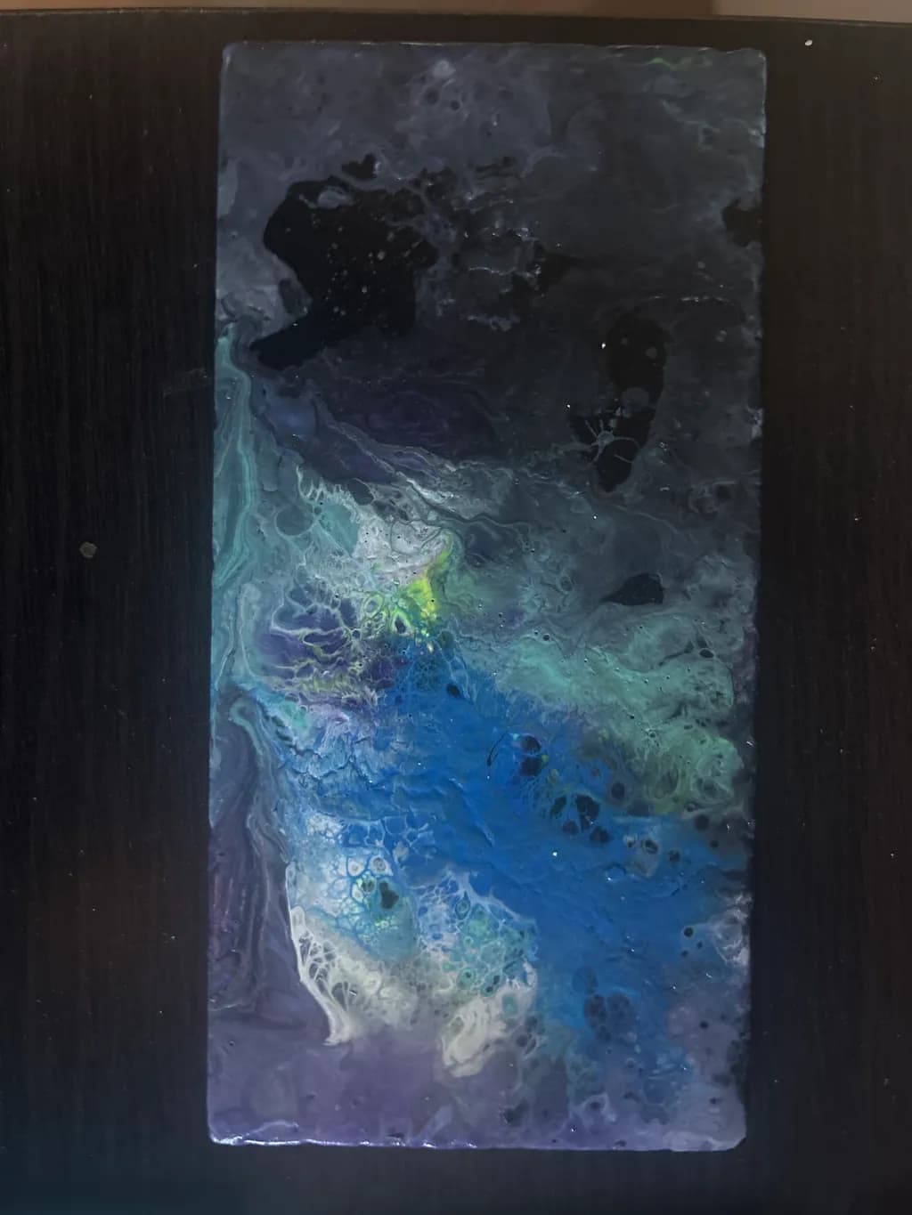 Whispers of the Ocean: A Fluid Dance of Blue and Texture