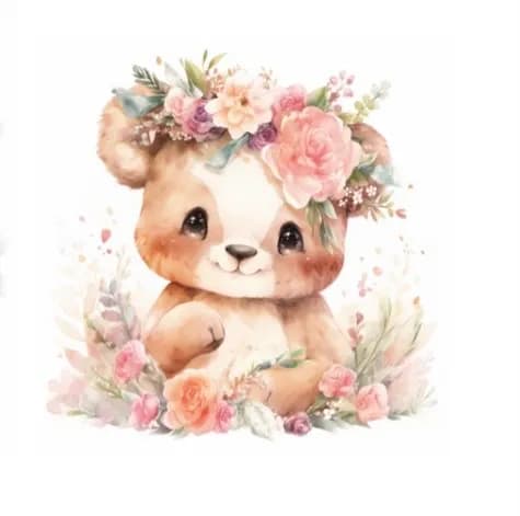 Floral Bear Delight
