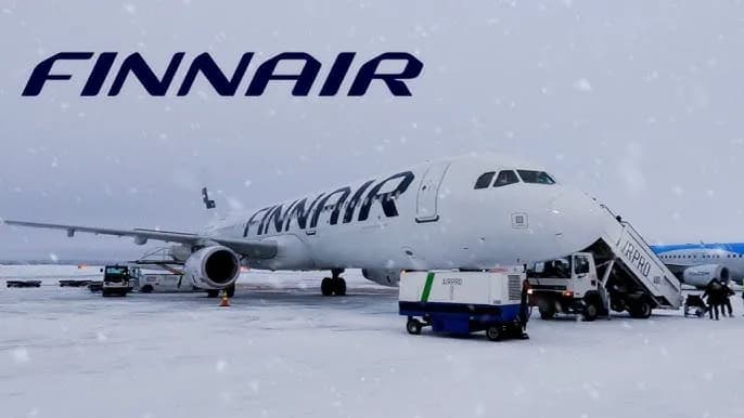 Winter's Journey: Finnair's Snowy Departure at the Airport  
Finnair in the Snow: A Serene Airport Scene  
Snow-Covered Skies: Finnair's Winter Flight  
Frozen Runway: The Beauty of Air Travel in Winter  
Chasing Clouds: Finnair's Icy Adventure  

Finnair Airplane on a Snowy Airport Runway  
Winter Travel with Finnair: A Snowy Departure Scene  
Air Travel in Winter: Finnair's Snowy Airport Experience  
Finnair: The Essence of Winter Air Travel  
Snowy Airport Scene Featuring Finnair Airplane