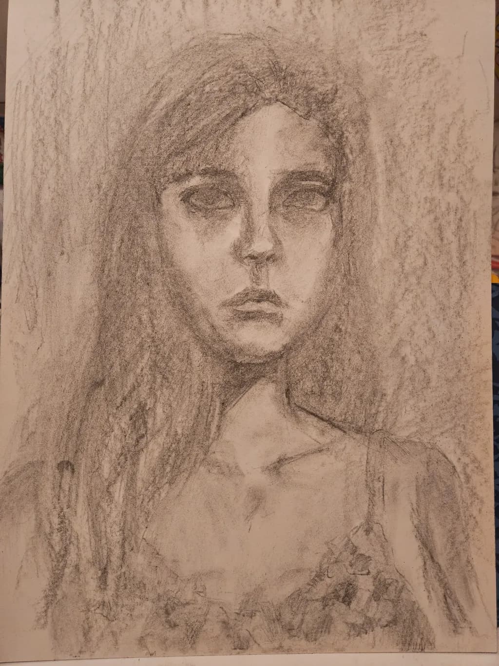 Somber Gaze