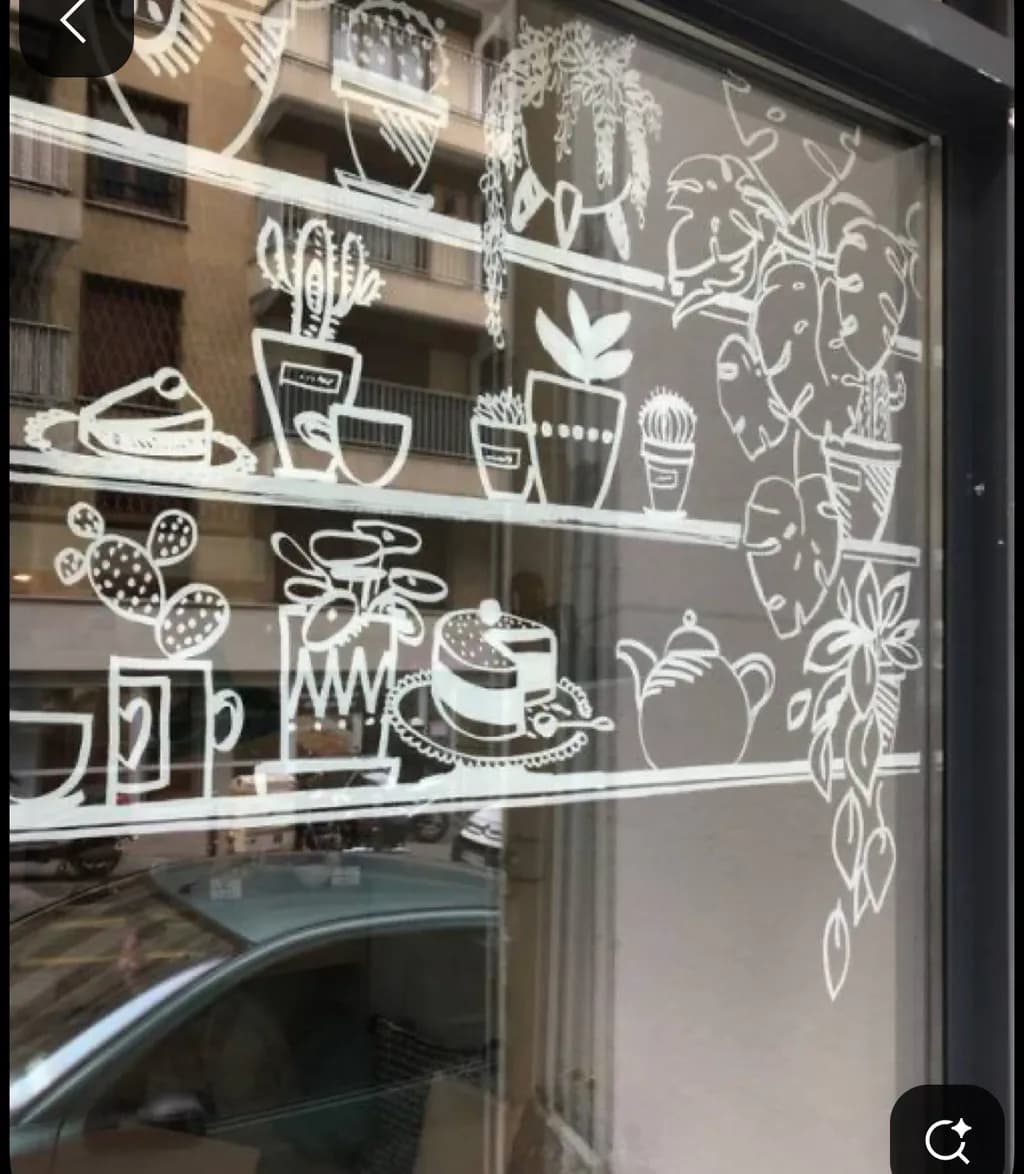 Botanical Window Display