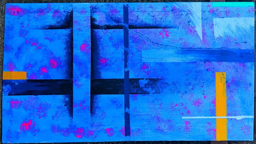 Blue Composition