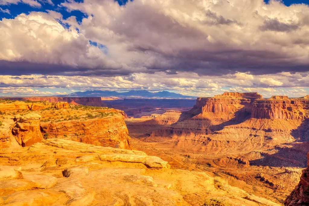 Desert Plateau Panorama