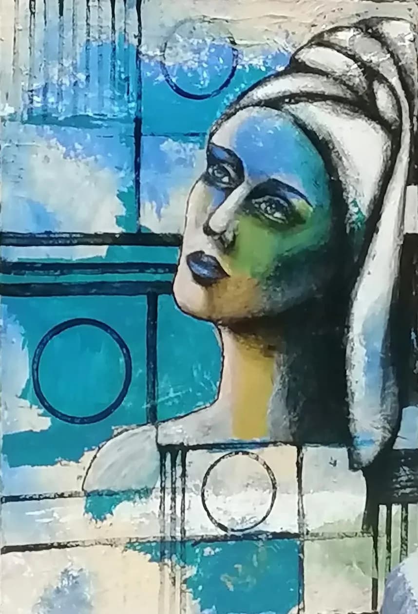 Contemplative Blue